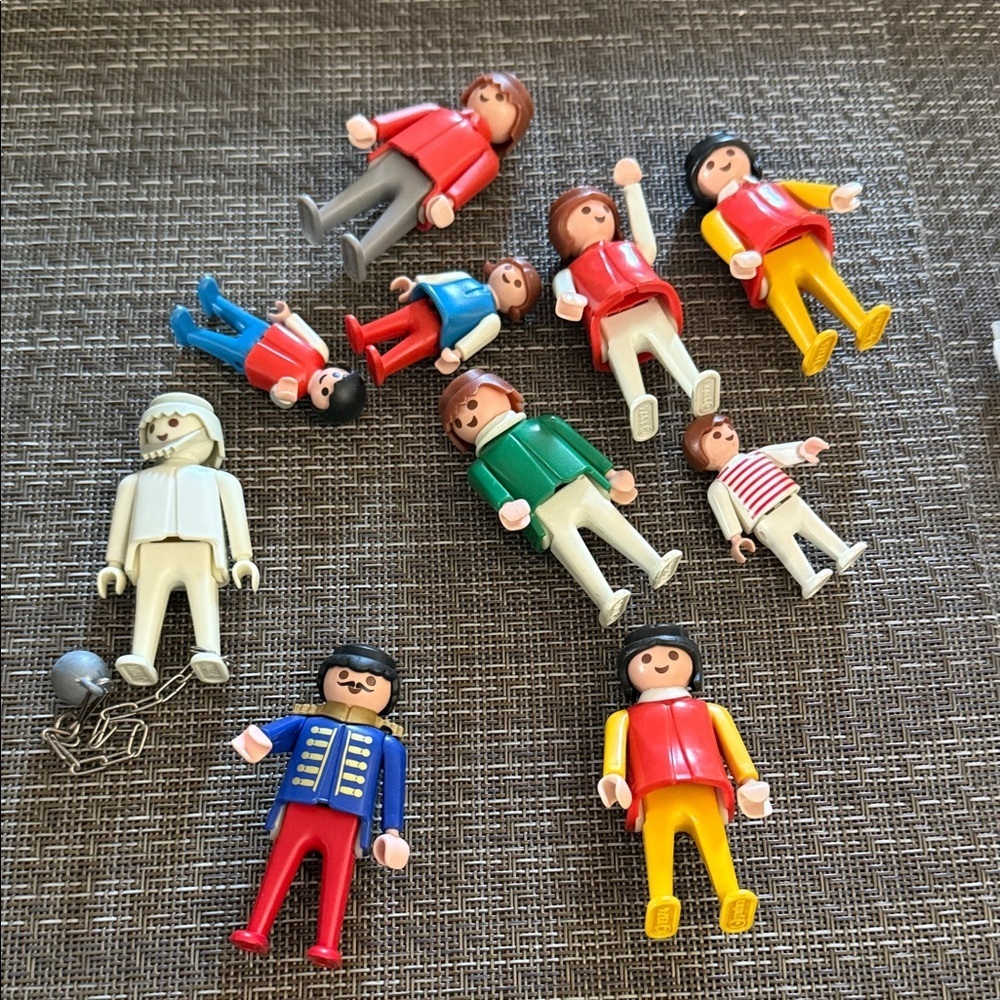 Lot of Playmobile Colorful Toy Figures